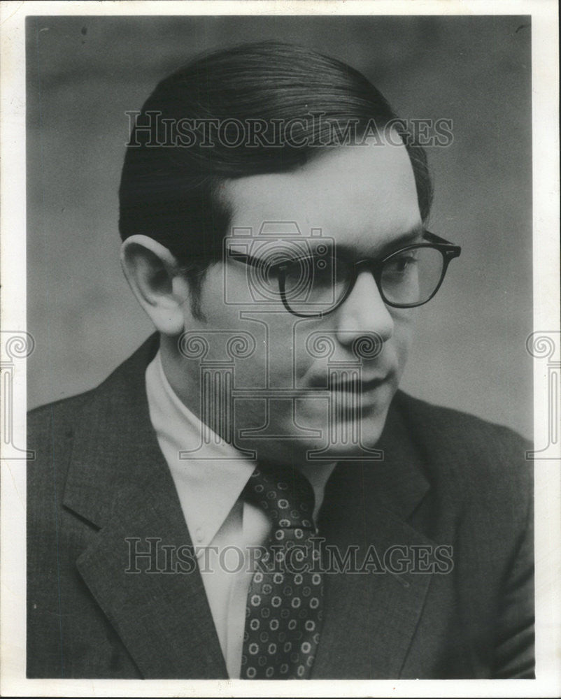 1970 Press Photo Robert Friedlander Republican Candidate State Senator Chicago - Historic Images