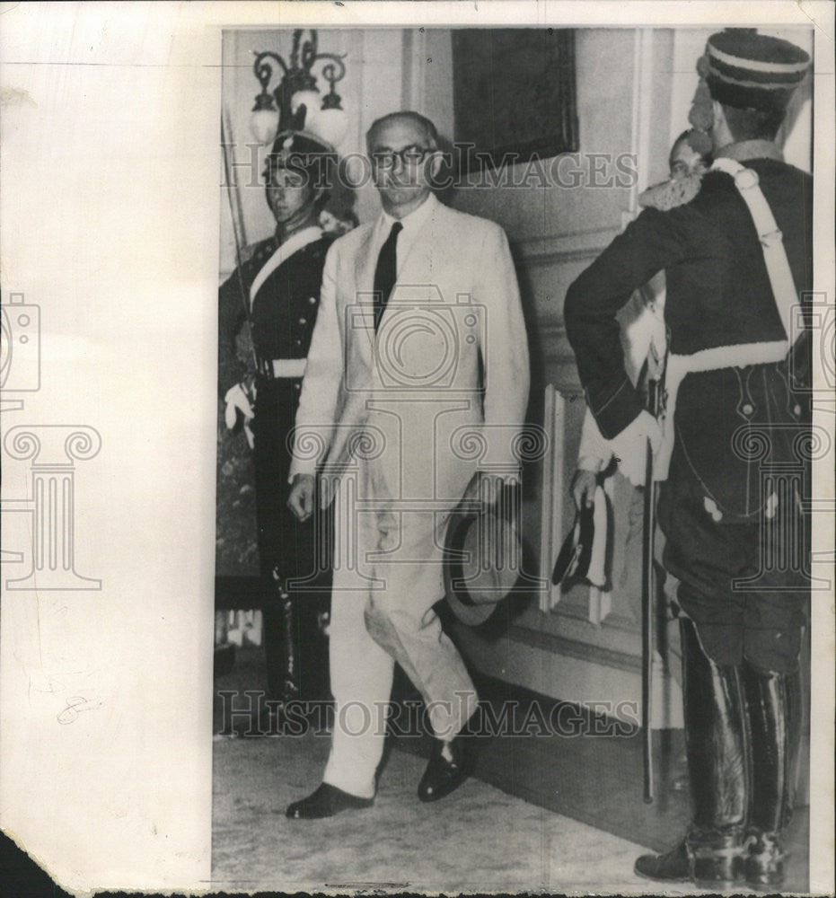 1962 Press Photo Argentina President Arturo Frondizi Buenos Aires - Historic Images