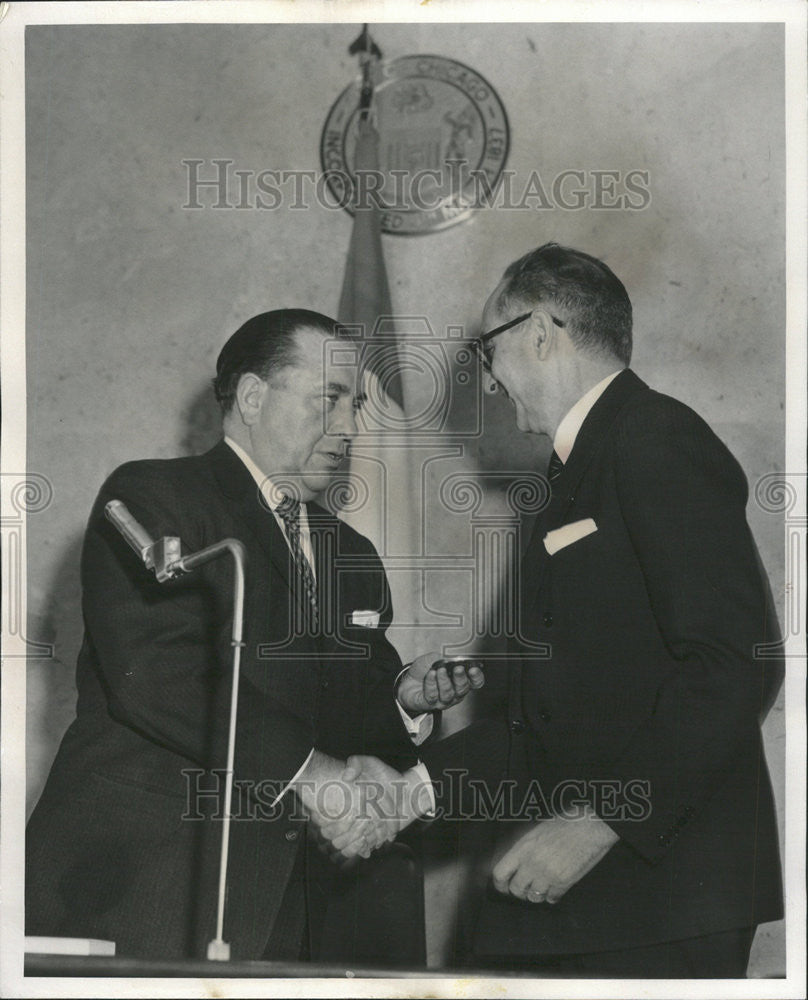 1959 Press Photo Arturo Frondiza Artentine President - Historic Images