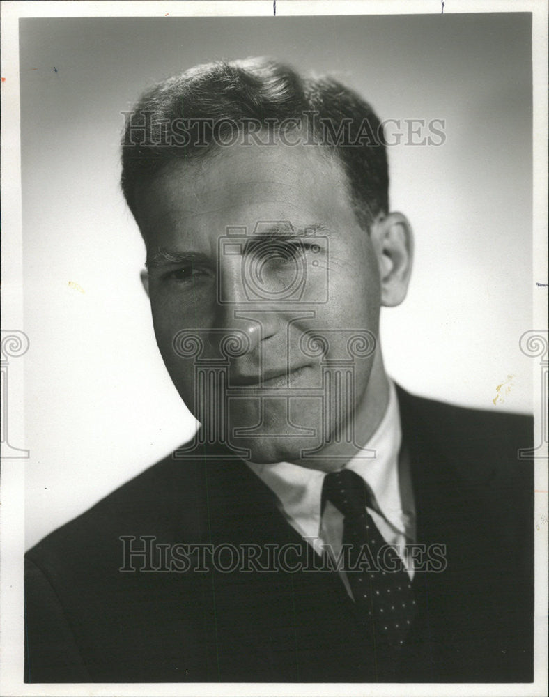 1972 Press Photo Murray Fromson CBS network Correspondent - Historic Images