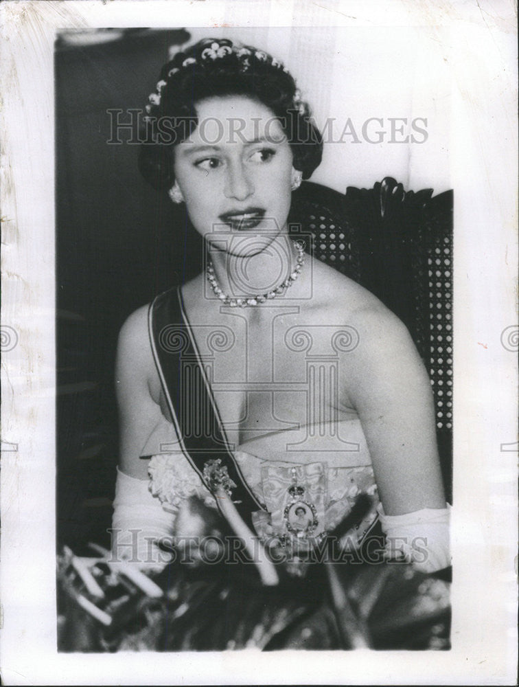 1955 Press Photo Princess Margaret of England - Historic Images