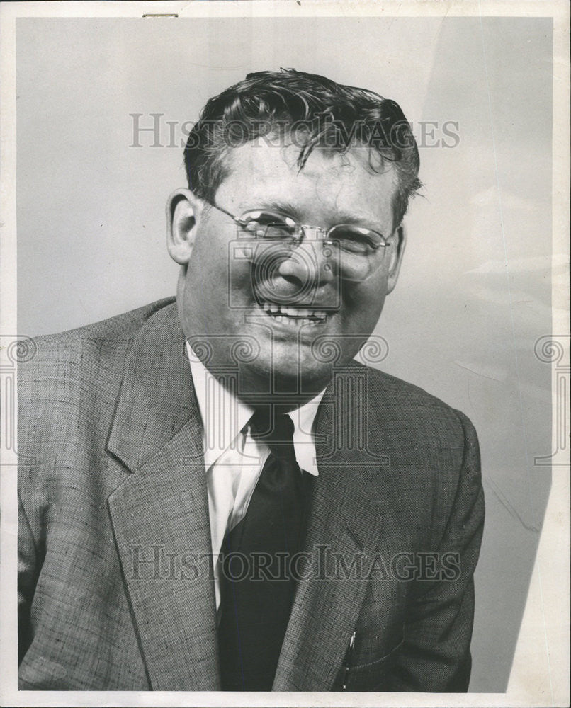 1937 Press Photo AFL CIO Union Public Review Board Marvin Curly Maywood Rep - Historic Images