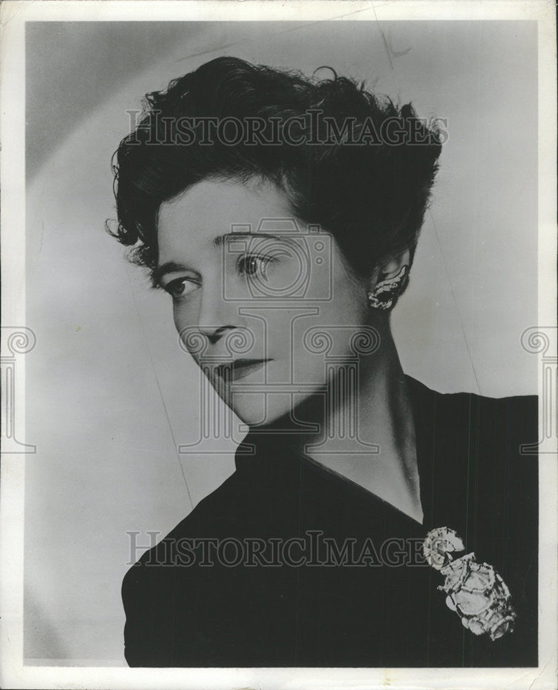 1953 Press Photo Eva Le Gallienne &quot;The Happy Prince&quot; - Historic Images