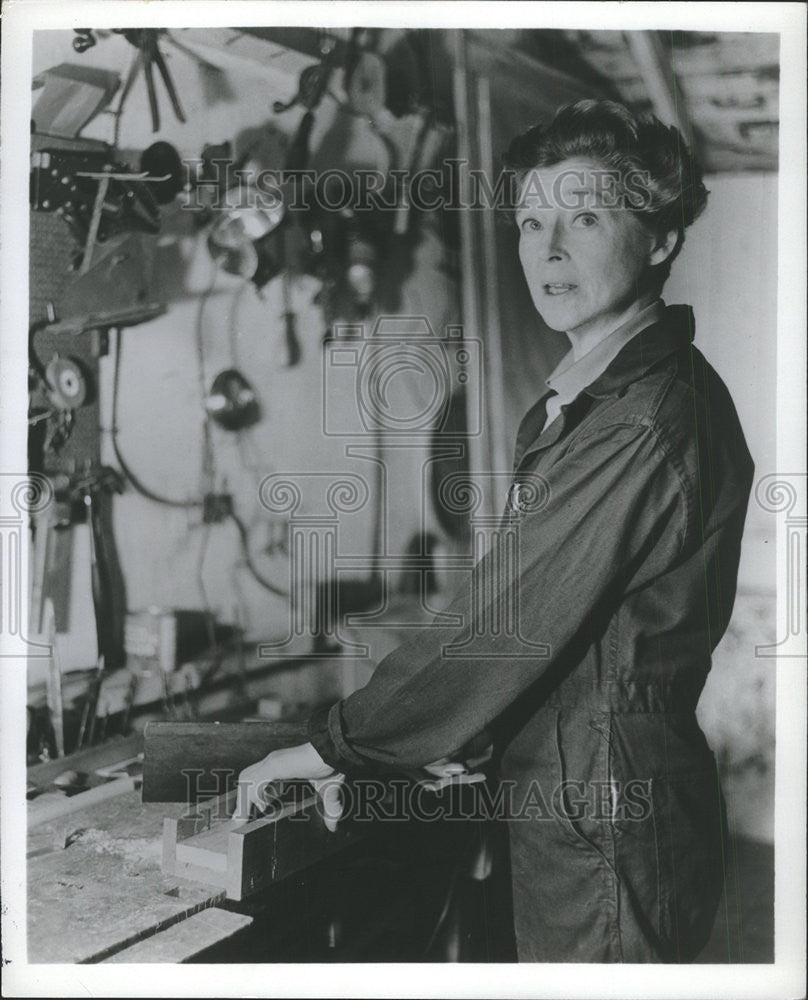 1965 Press Photo Eva LeGallienne producer director century Richard Danish Julie - Historic Images