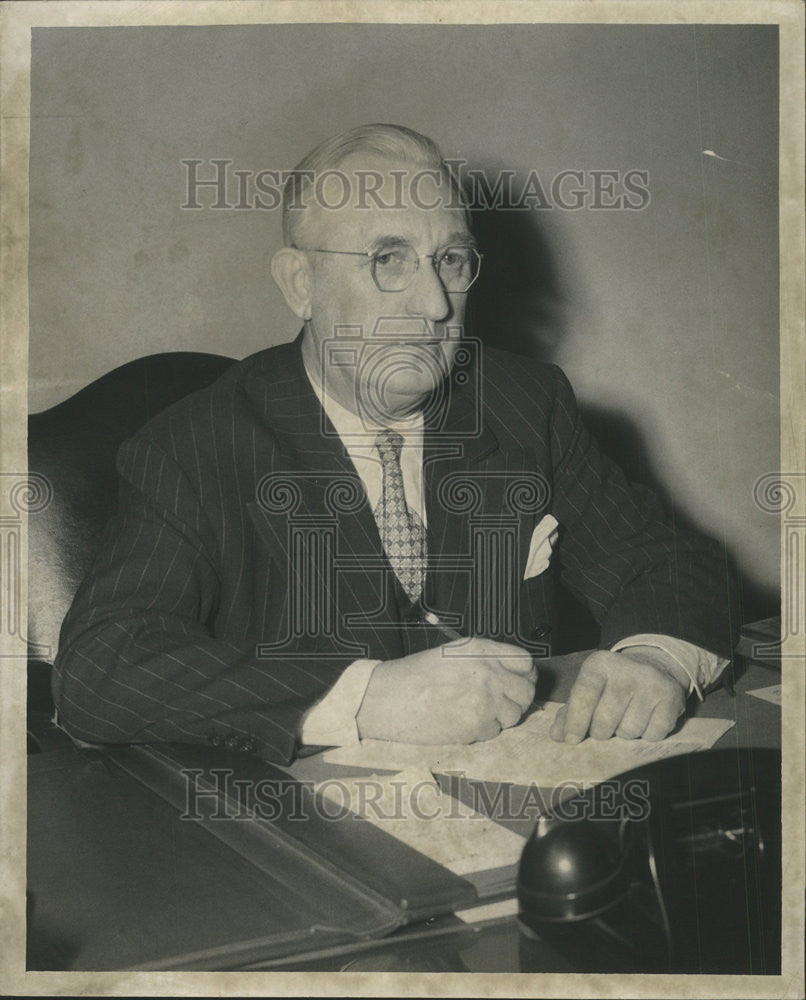 1948 Press Photo New Assistant Superintendent of High Schools, Butler Loughlin - Historic Images