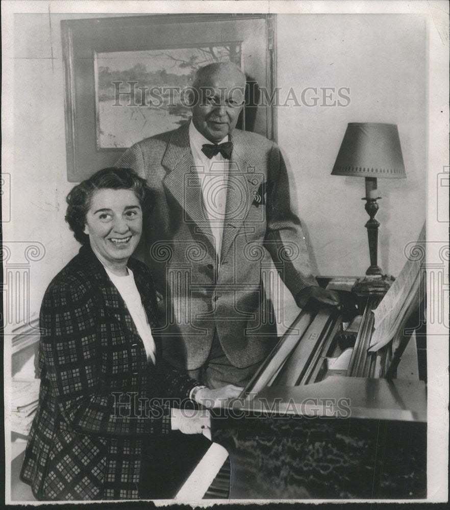 1950 Press Photo Walter S. Gifford American Businessman &amp; Diplomat - Historic Images