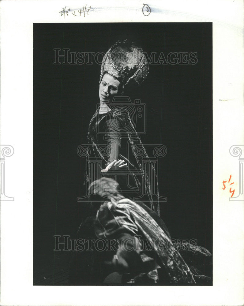 1977 Press Photo Allion Gigilio will be Starring as Lady Anne in Richard III - Historic Images