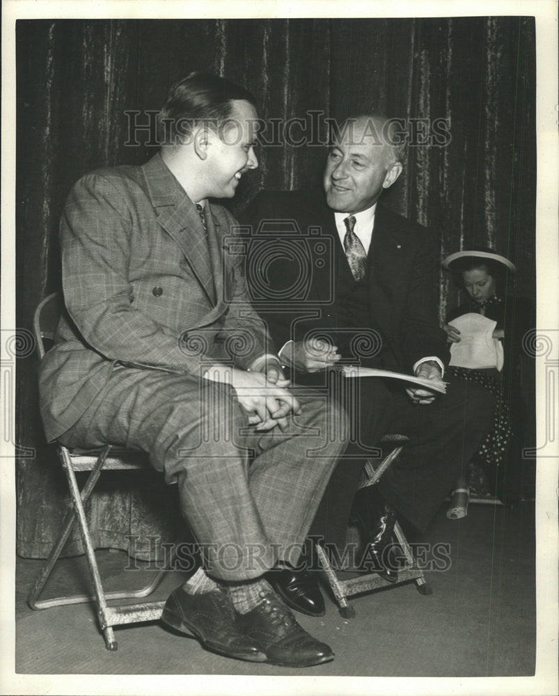 1938 Press Photo Demille and Gilcrest - Historic Images