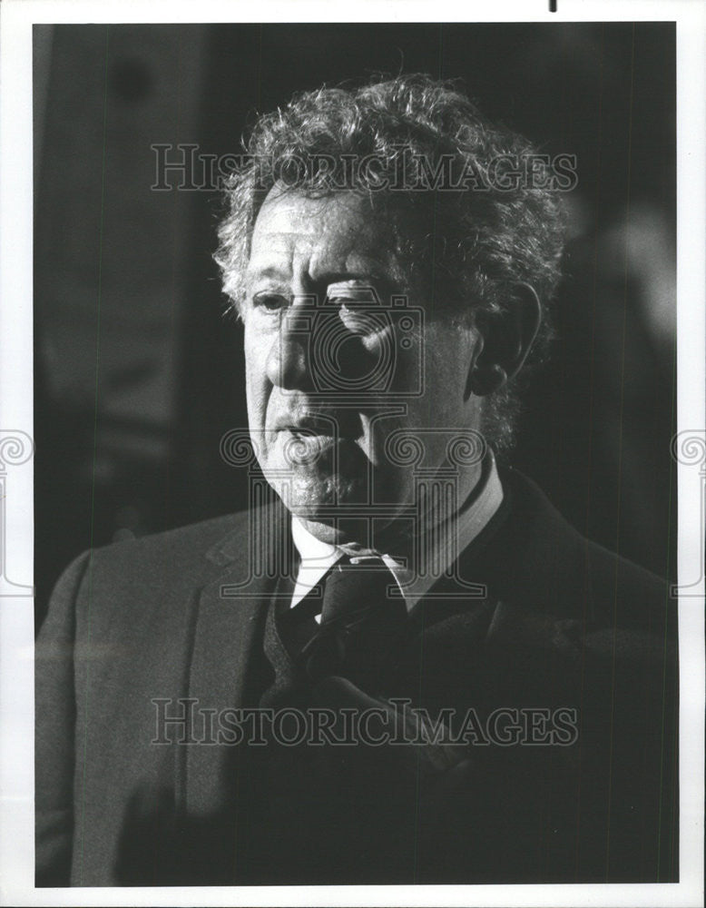 1976 Press Photo Veteran actor Jack Gilford Blackmailer Police Woman Premier - Historic Images