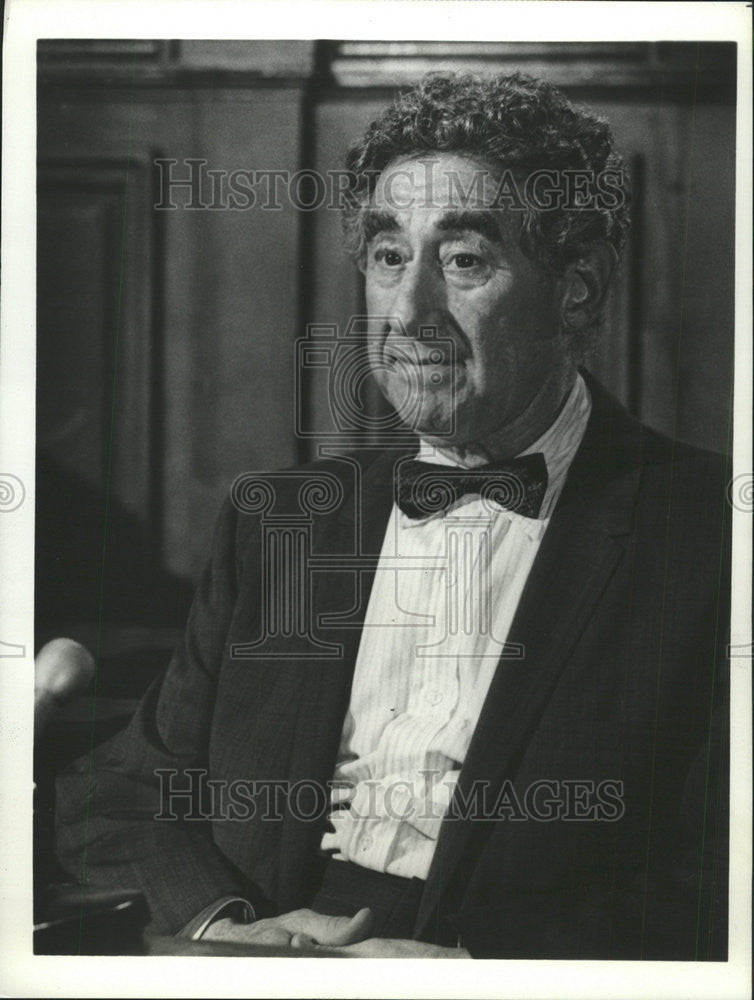 1975 Press Photo Jack Gilford/American Actor/Pantomine - Historic Images