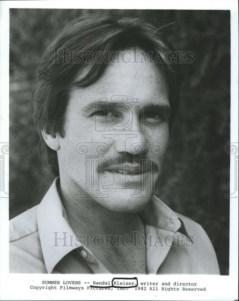 1982 Press Photo John Randal Kleiser American Philadelphia Harriet Raymond - Historic Images