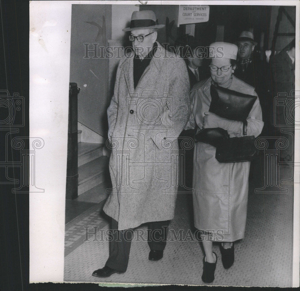 1961 Press Photo Marvin E. Kline/Grand Larceny/Former Mayor Minneapolis - Historic Images