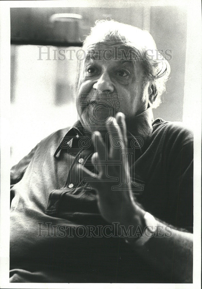 1978 Press Photo Jack Kling/Party Secretary/Illinois Communist Party - Historic Images