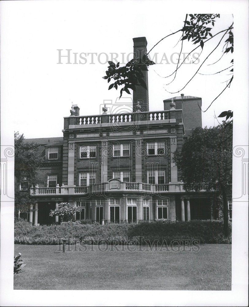 Press Photo Chicago Capitalist James King Home - Historic Images