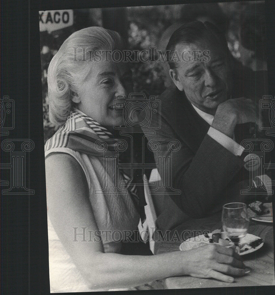 1968 Press Photo Mrs. Edward Byron Smith and Kerryn King Pictured Together - Historic Images