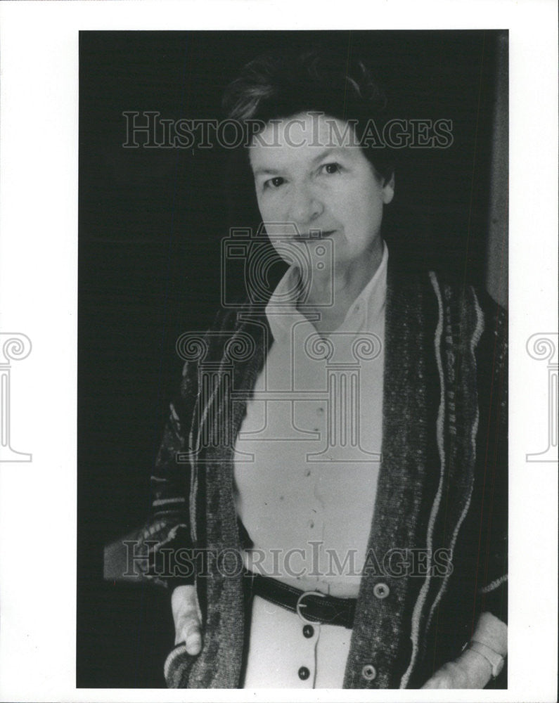 Press Photo Author P.D. James - Historic Images