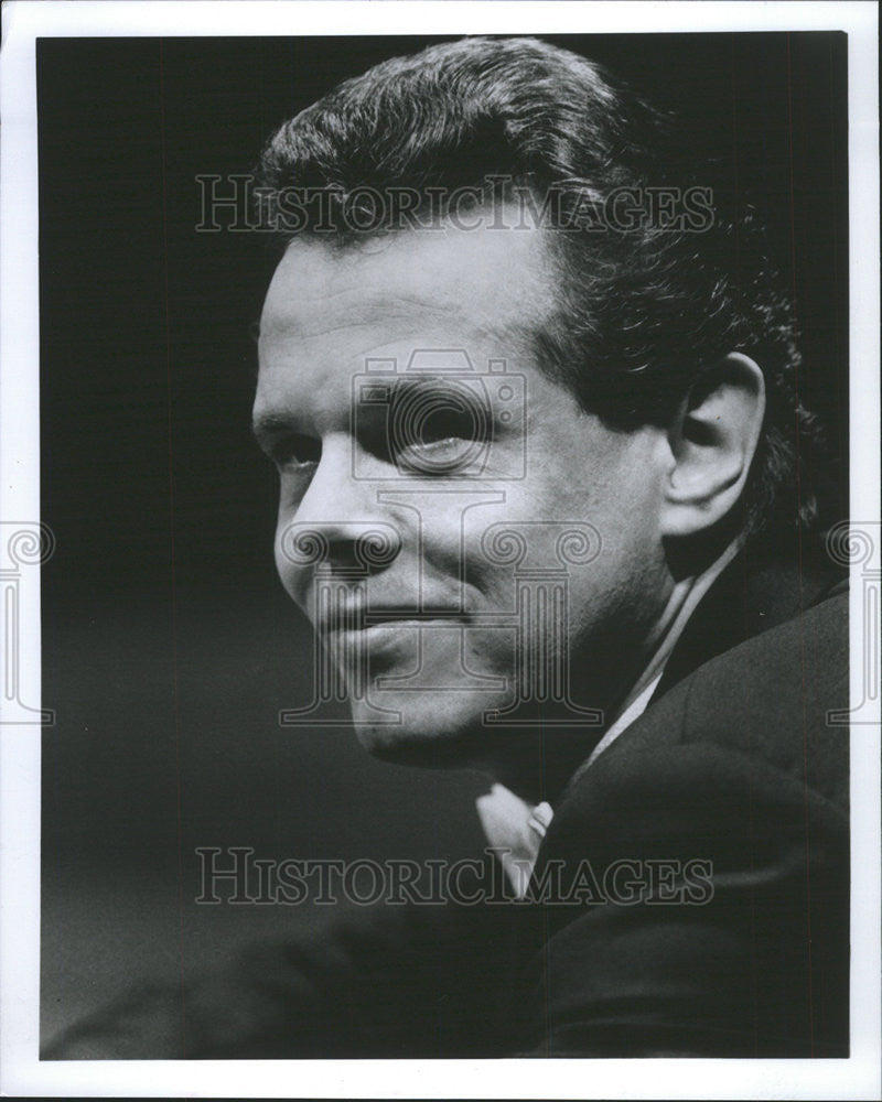 1991 Press Photo Mariss Jansons Music Director Oslo Philharmonic Latvian Riga - Historic Images