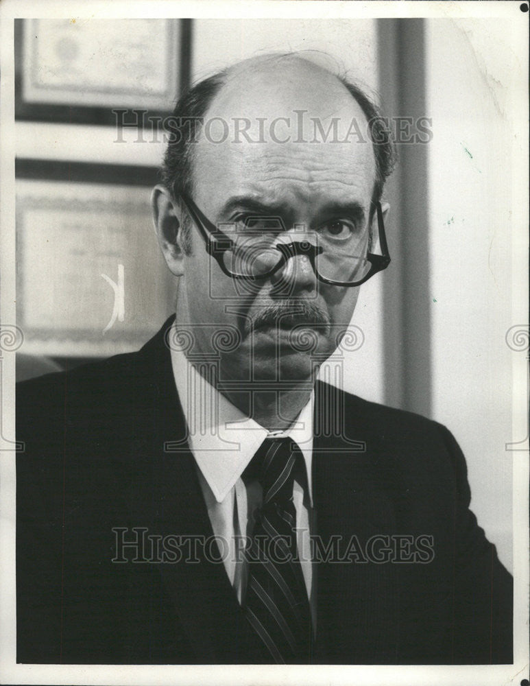 1982 Press Photo Actor Graham Jarvis Graham Jarvis - Historic Images