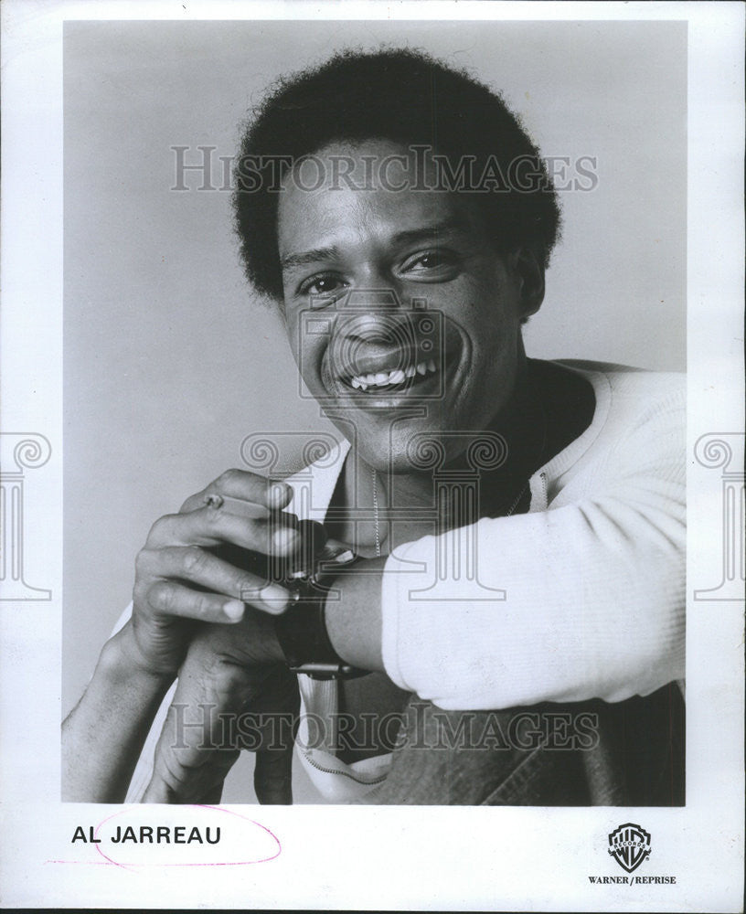 1977 Press Photo Alwin Al Lopez Jarreau Grammy Award Winning Jazz Singer - Historic Images