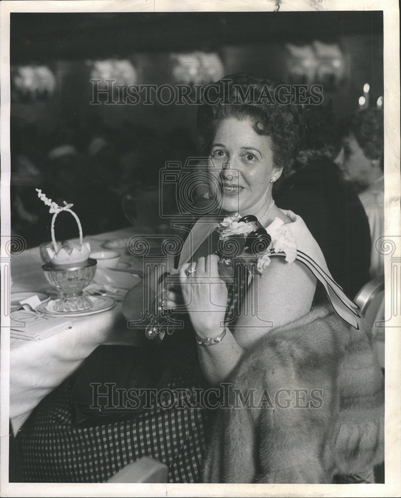 1962 Press Photo Bert Klee Mount Service Club President - Historic Images