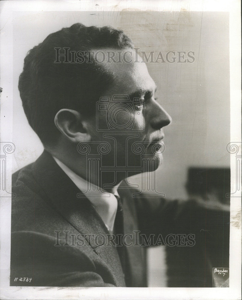 1960 Press Photo Pianist Jacques Klein Plays At Orchestra Hall - Historic Images