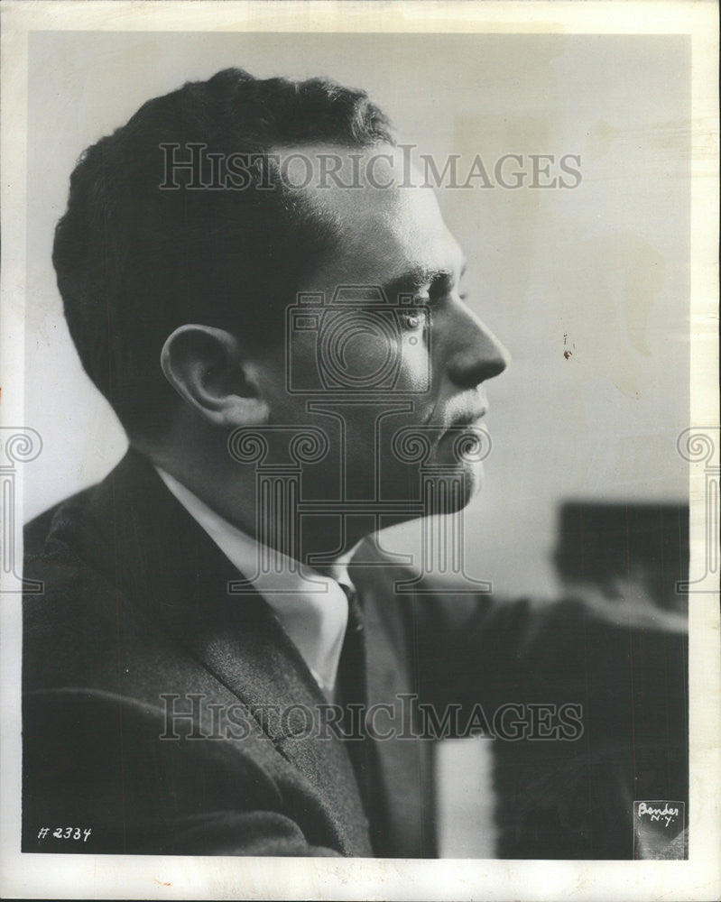 1960 Press Photo Jacques Klein Pianist - Historic Images