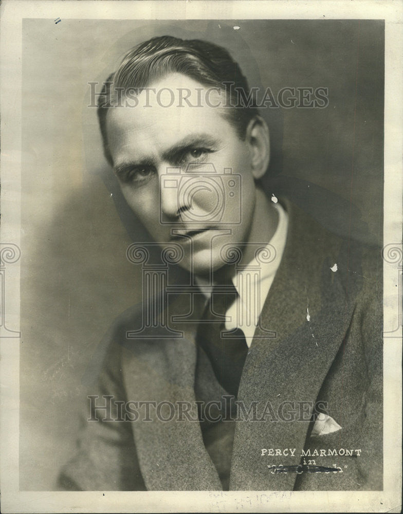 1925 Press Photo Percy Marmont English Actor - Historic Images