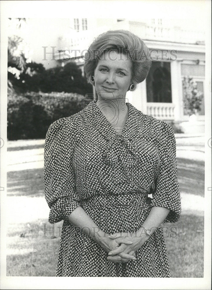 1986 Press Photo Millicent Mary Lillian Martin English actress singer comedienne - Historic Images