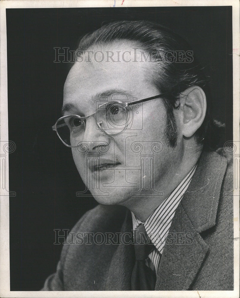 1970 Press Photo Drug Abuse Program Head Dr Jerome Jaffe - Historic Images