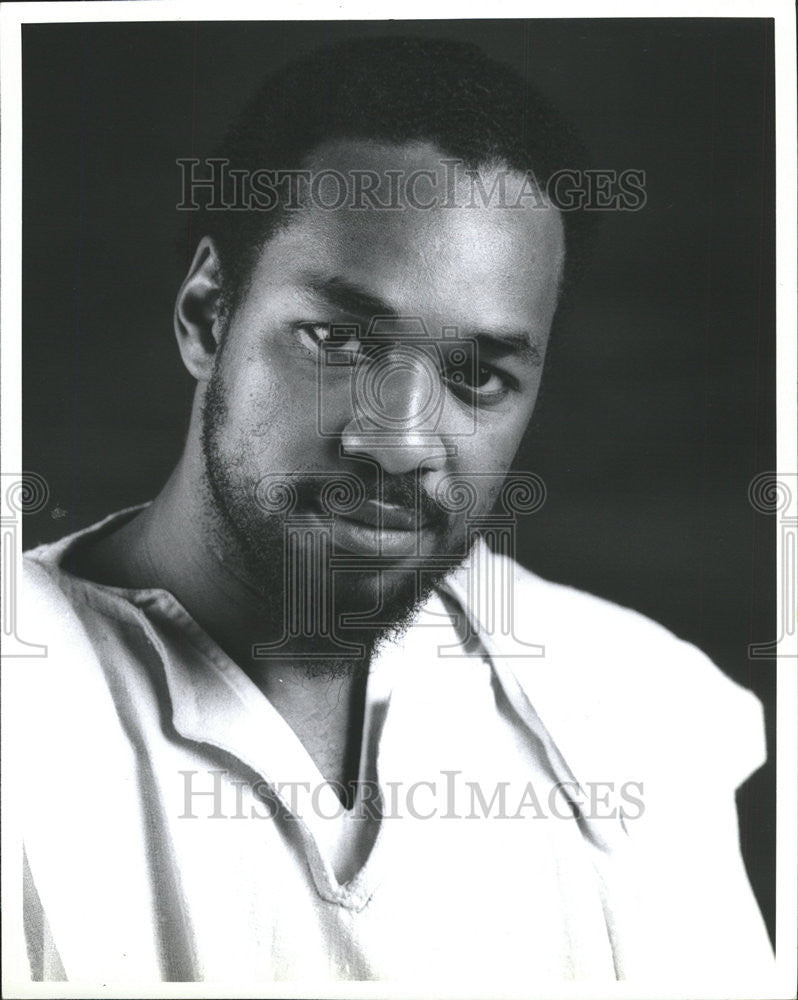 1987 Press Photo Actor/Playwright Runako Jahi - Historic Images