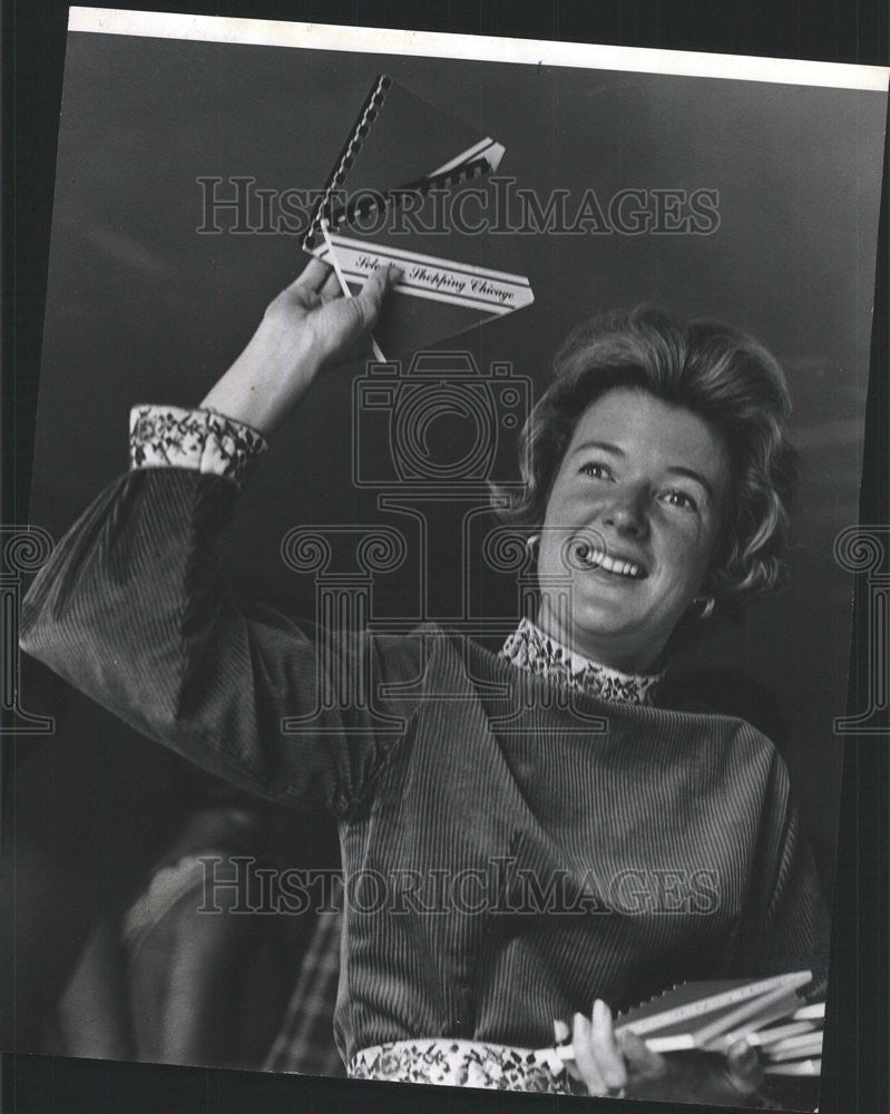 1968 Press Photo Mrs Edgar Jannotta Racquet Club luncheon red hot chapin hall - Historic Images