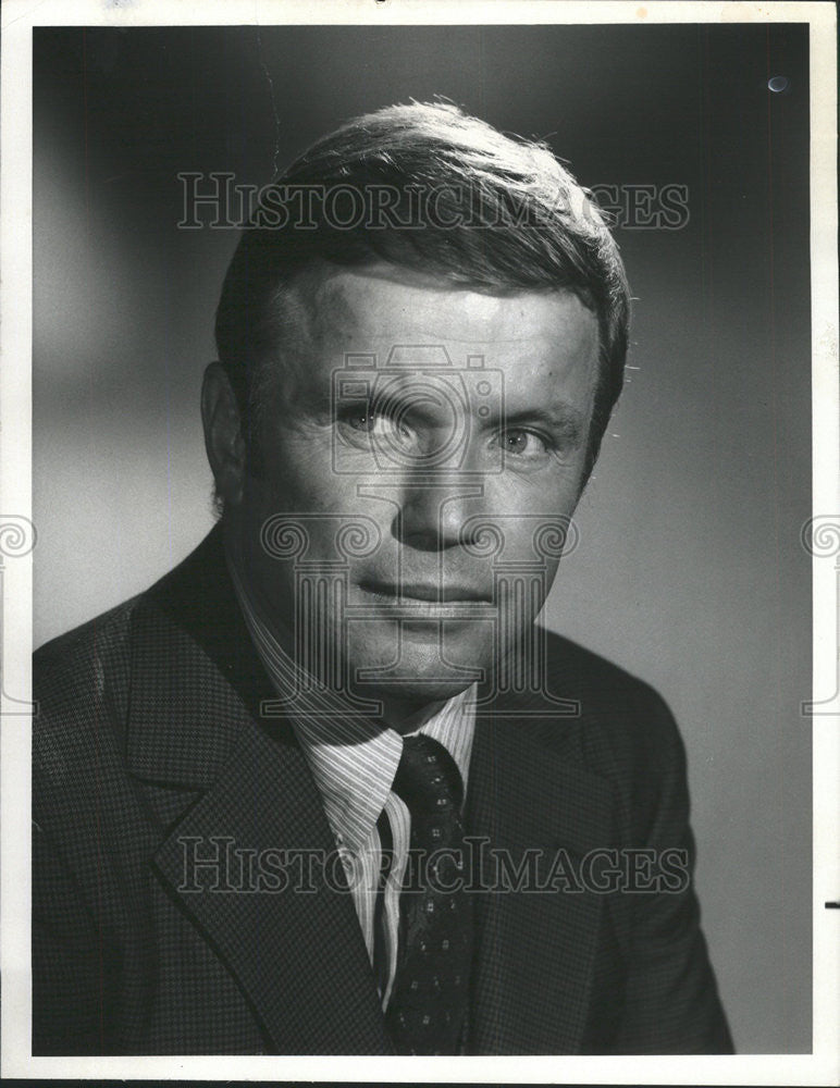 1972 Press Photo Richard Jaeckel Oscar nominee Pete McNeil Banyon Detective - Historic Images