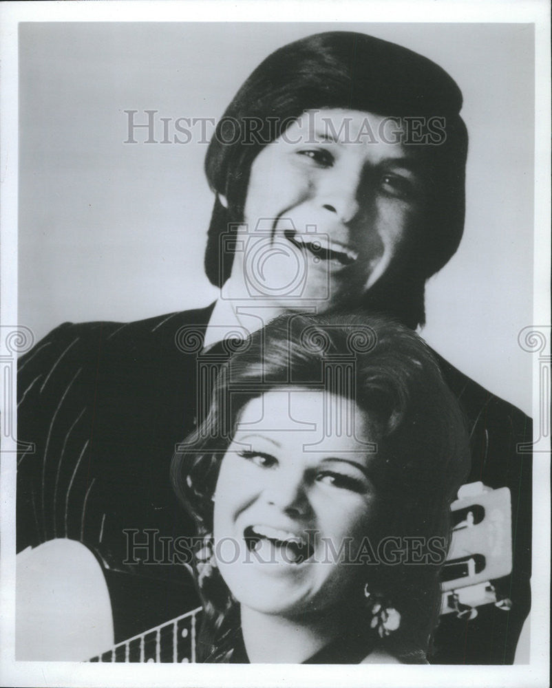 1974 Press Photo Singer Frankie Ray And Maryellen - Historic Images