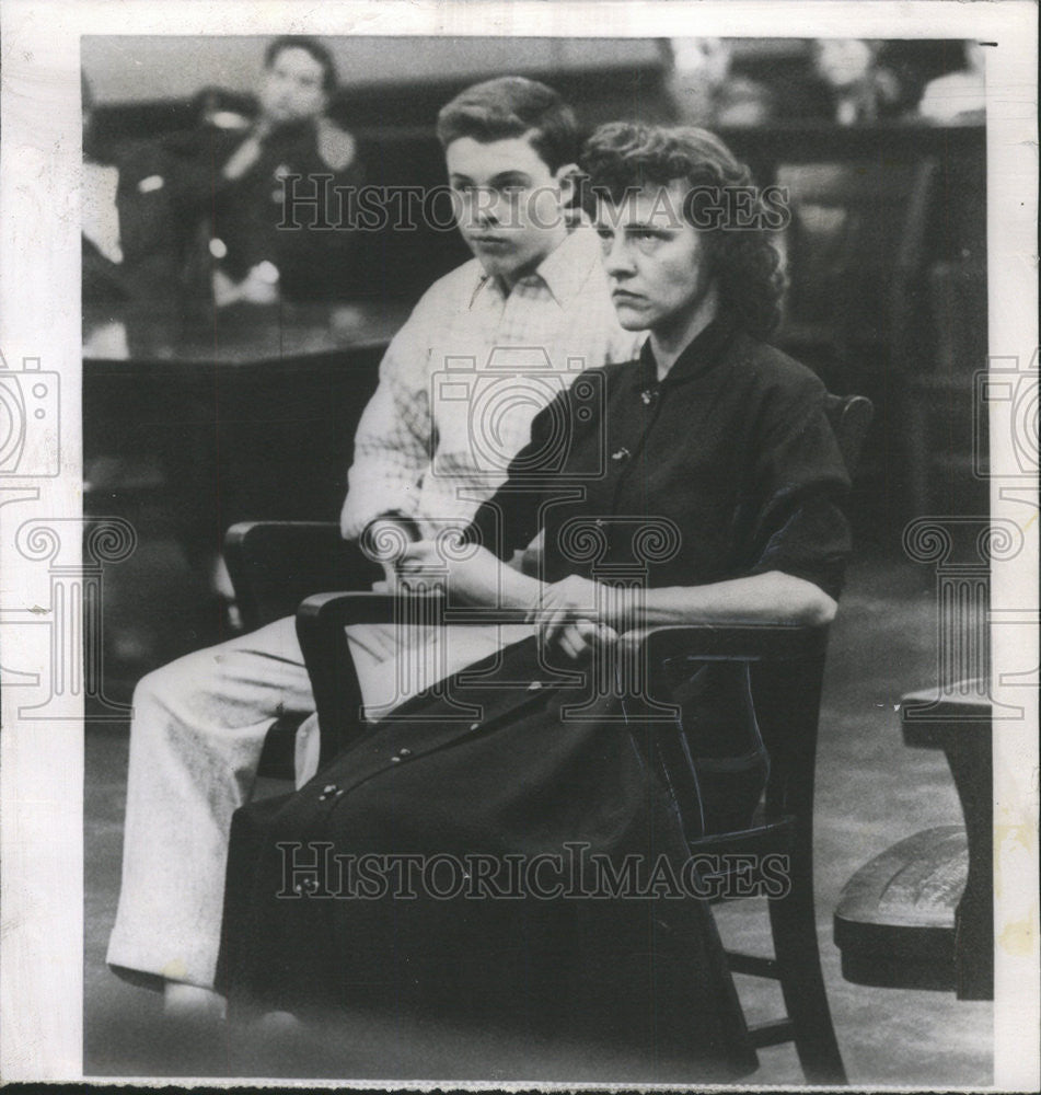 1957 Press Photo Anthony Brewbaker County Criminal Murder - Historic Images