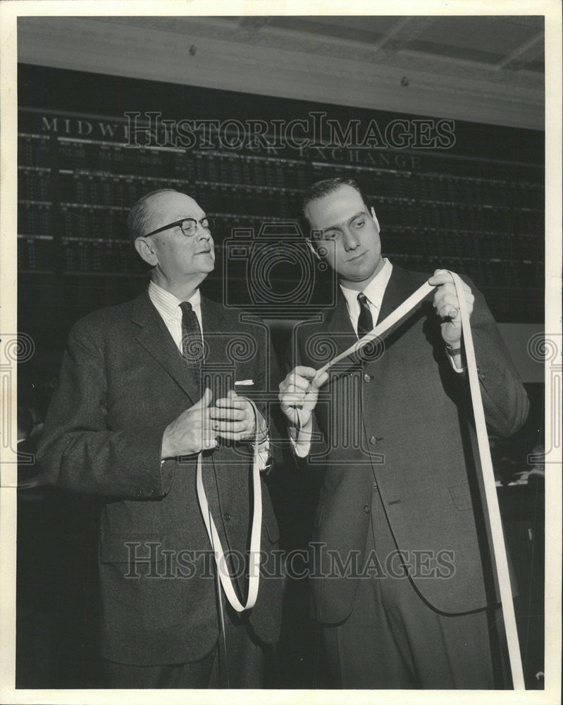 1965 Press Photo Louisville Cement Co Boyce Martin James Dougall, jr Chancellor - Historic Images