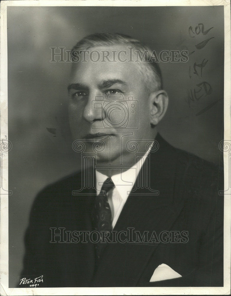 1964 Press Photo Herbert J Lorber Insurance Man - Historic Images