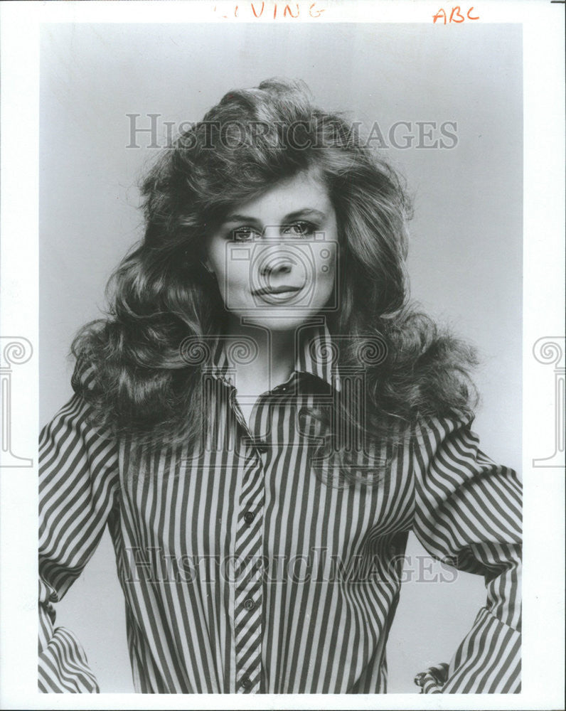 1985 Press Photo Patty Lotz Actress Soap Opera Loving - Historic Images