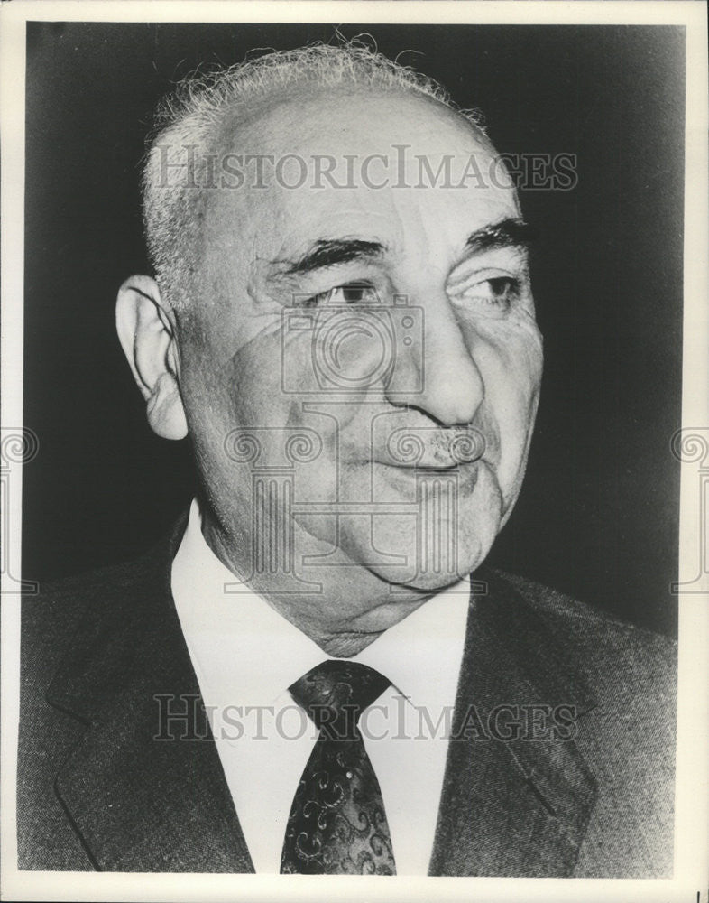 1965 Press Photo Turkey President Cemal GÃƒÆ’Ã†â€™Ãƒâ€šÃ‚Â¼rsel - Historic Images