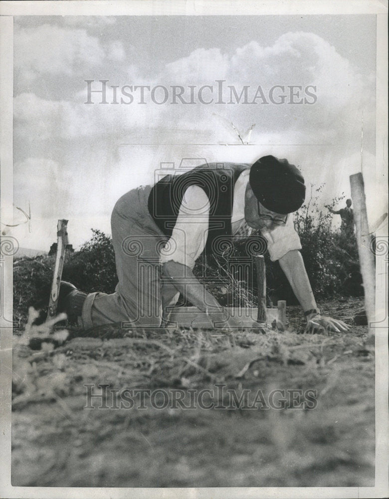 1957 Press Photo King Gustav Adolf - Historic Images