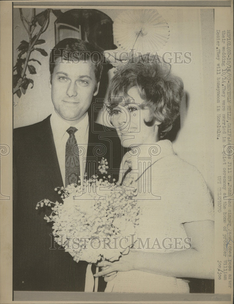 1967 Press Photo Actress Jill St John - Historic Images