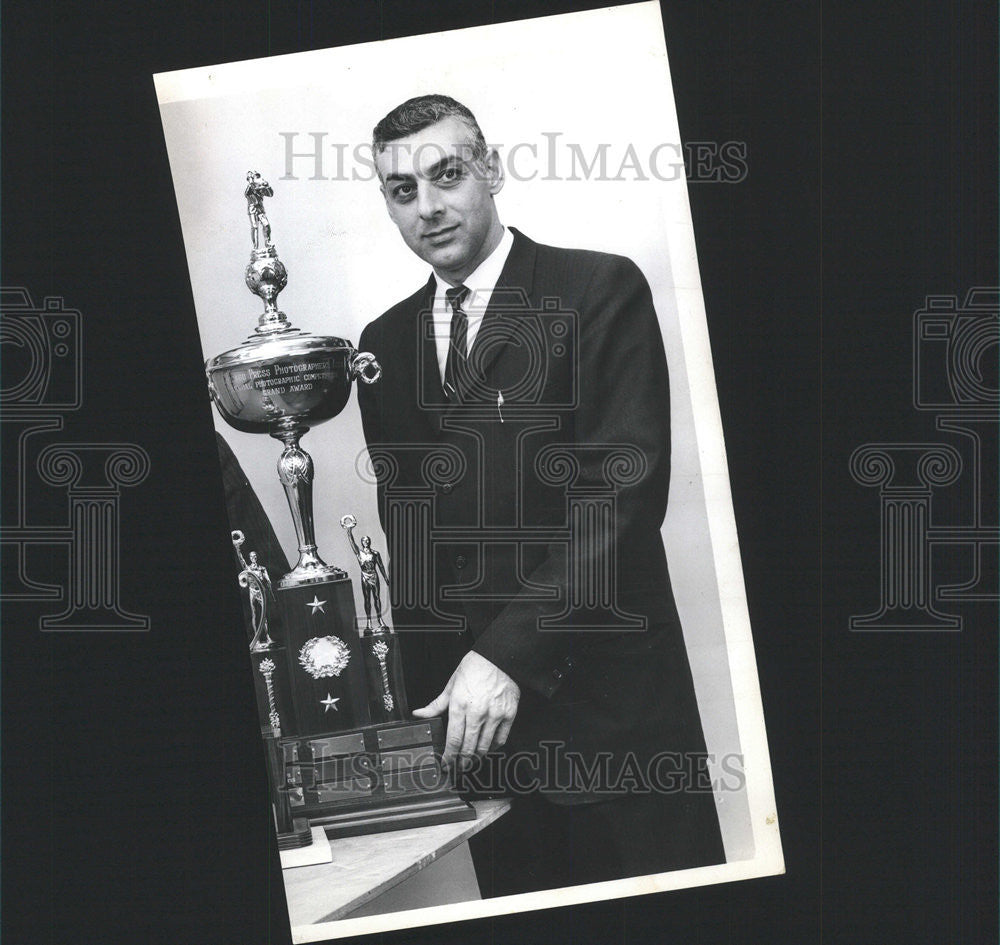 1964 Press Photo Daily News Luther Joseph won Grand Award Submit Best Picture - Historic Images