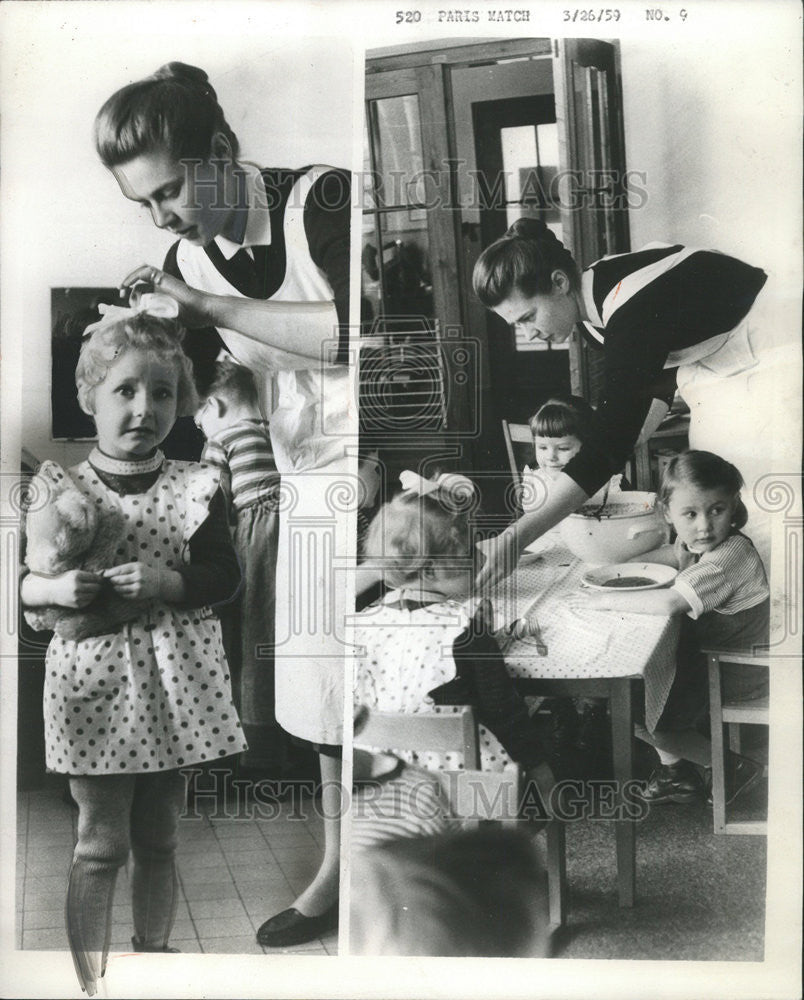 1959 Press Photo Princess Isabelle France - Historic Images