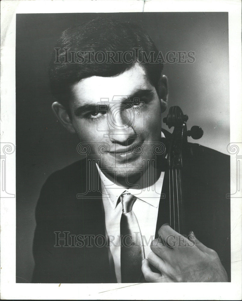 1973 Press Photo Violinist Jacques Israelievitch - Historic Images