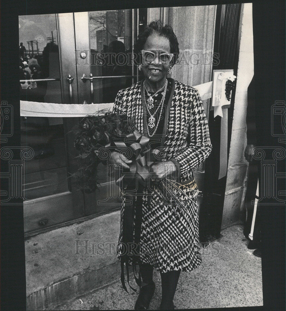 1973 Press Photo Joseph H Jackson American Pastor National Baptist Convention - Historic Images