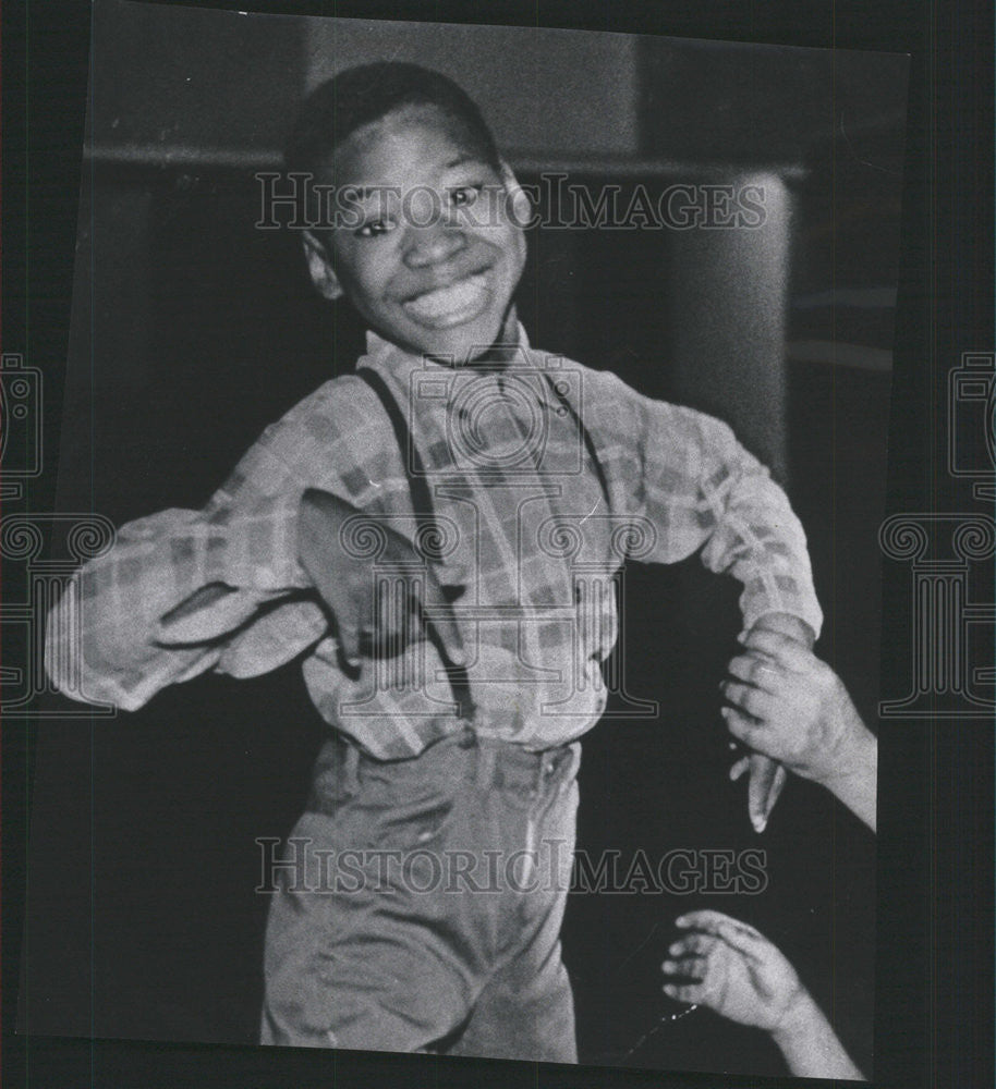 1975 Press Photo Anthony Hart Home Harrison Brazda School Retarded Children - Historic Images