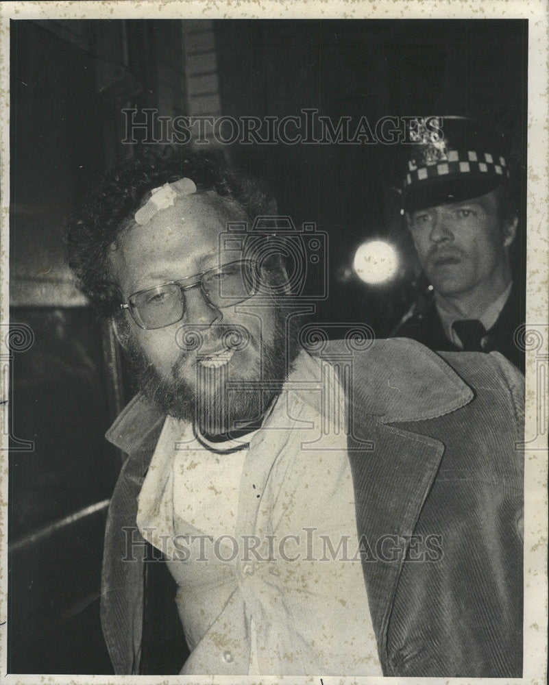 1976 Press Photo Thomas Hanig arrested, driving under the influence - Historic Images