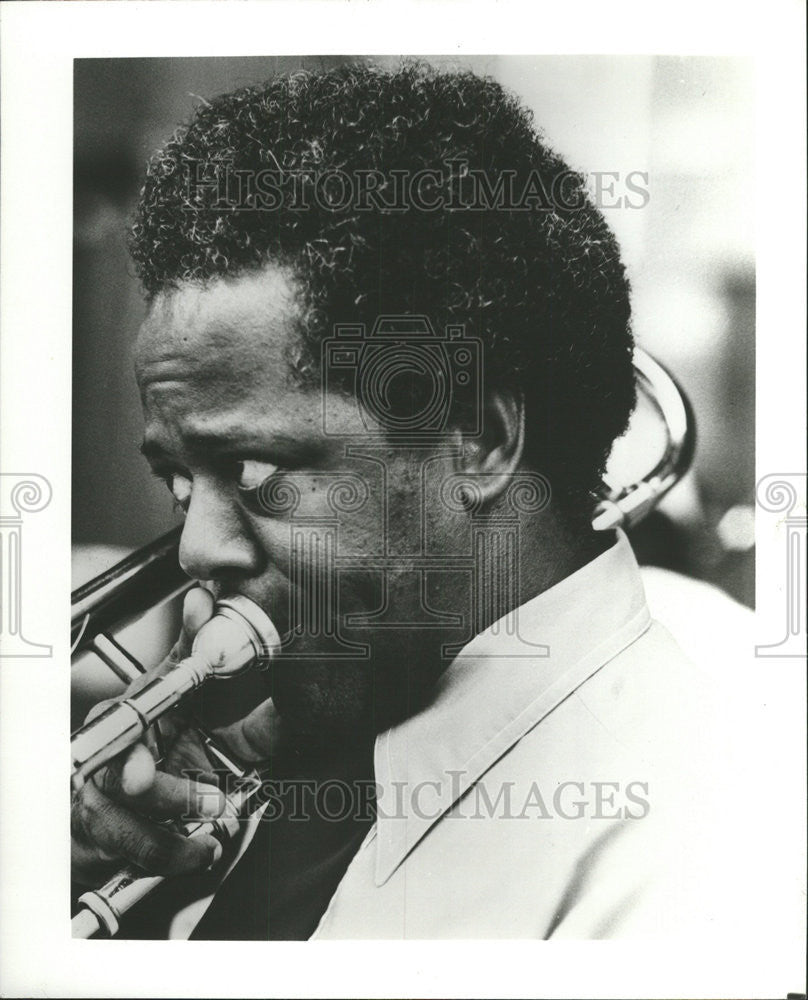 1980 Press Photo Slide Hampton Louis Hayes Quartet Wednesday Thursday Musician - Historic Images