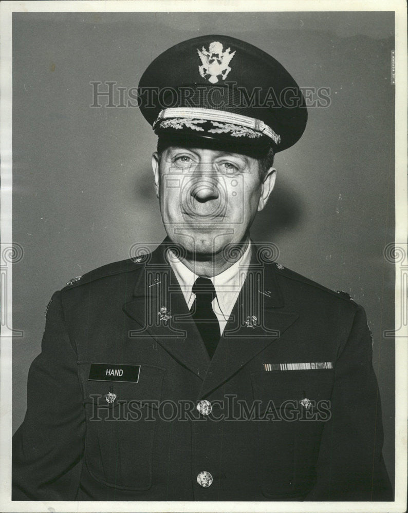 1961 Press Photo Police Sgt. Edward Hand elected president of the Cook County Ch - Historic Images