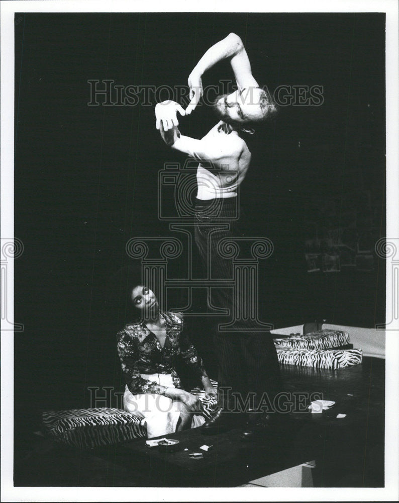 Press Photo Carolyn Jackson Pat Miller Stage Actors Theatre - Historic Images