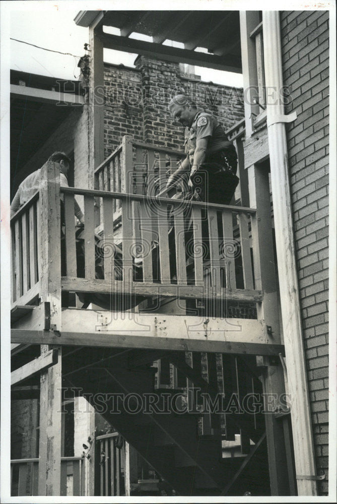 1993 Press Photo William Inthavong Christopher Villea Khing North Rockwell Police - Historic Images